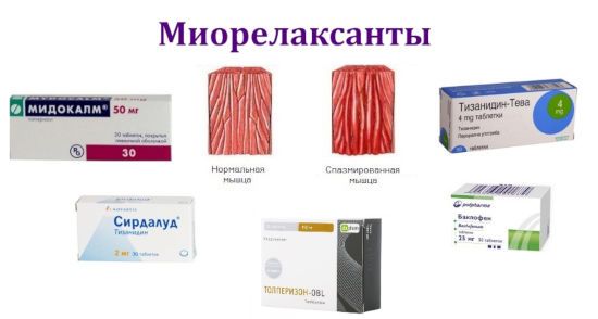 Препараты миорелаксанты